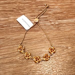Charter Club Pave Love Knot Slide Bracelet